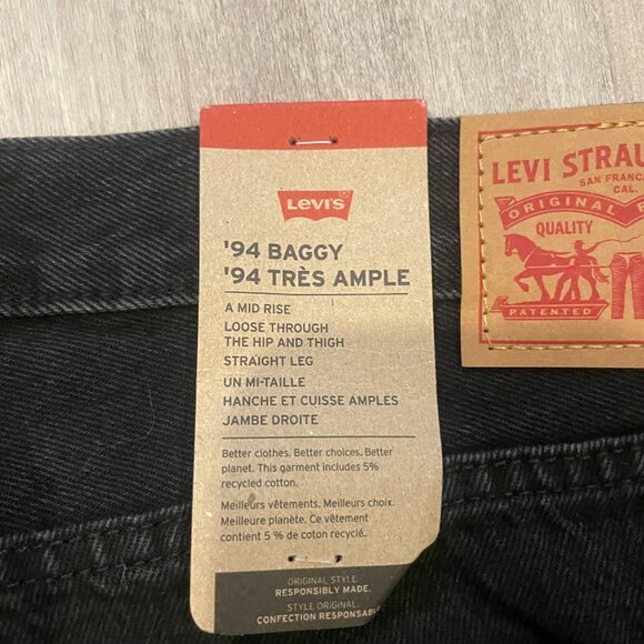 Levi's Women's 94 Baggy Jeans (Sz 22W) - Picture 9 of 10